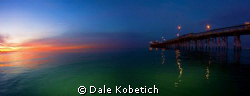 Newport Beach Pier using  " Bollo " Panorama housing show... by Dale Kobetich 